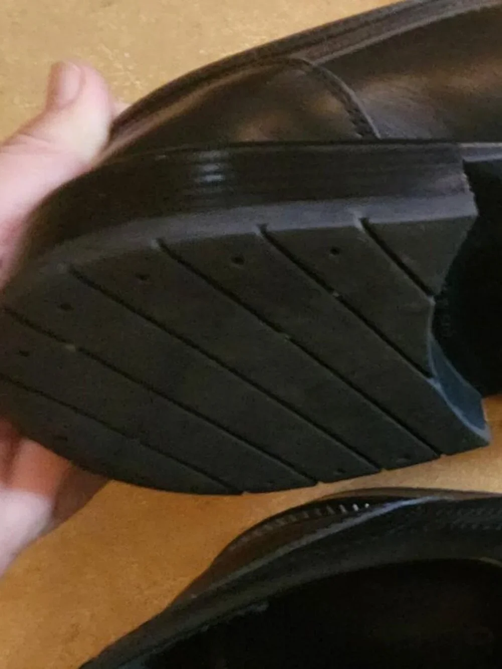 EASE by Florsheim Black Leather Oxford Dress Shoes Size 11 M Made in Italy